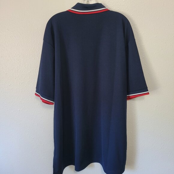 Smitty Navy Performance Mesh Umpire Shirt 2XL - Sized for Chest Protector - Picture 3 of 6
